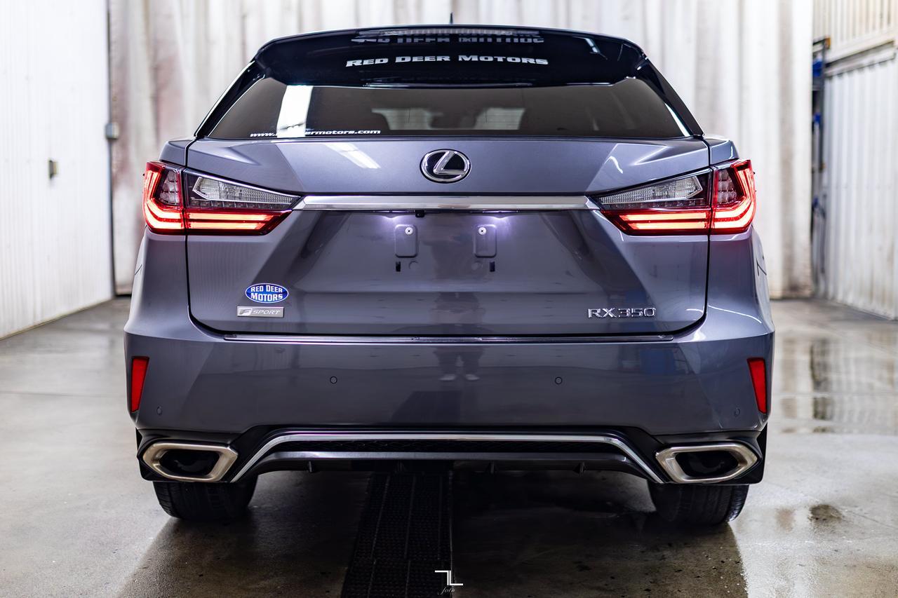 2017 Lexus RX 350 AWD F-Sport II Leather Roof Nav BCam Red Deer AB