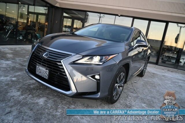 2017 Lexus RX 350 / AWD / Luxury Pkg / Heated & Cooled Leather Seats / Heated Steering / Panoramic / NAV / HUD / 360 Cam / Lane Watch & Blind Spot Alert / Bluetooth / Block Heater / Keyless Entry & Start / Only 41K Miles Anchorage AK 2017 Lexus RX 350 / AWD / Luxury Pkg / Heated & Cooled Leather Seats / Heated Steering / Panoramic / NAV / HUD / 360 Cam / Lane Watch & Blind Spot Alert / Bluetooth / Block Heater / Keyless Entry & Start / Only 41K Miles Anchorage AK