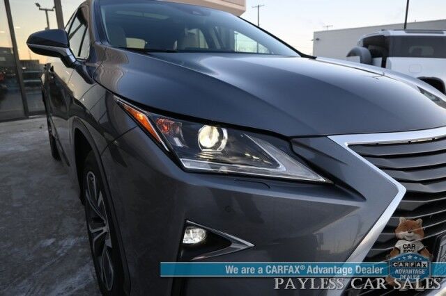 2017 Lexus RX 350 AWD / Premium & Cold Weather Pkg / Heated & Cooled Leather Seats / Heated Steering / Pano Sunroof / NAV / HUD / 360 Cam / Lane Watch & Blind Spot Alert / Block Heater / Mark Levinson Premium Audio / Low Miles Anchorage AK