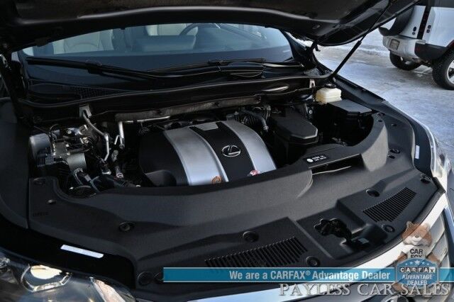 2017 Lexus RX 350 AWD / Premium & Cold Weather Pkg / Heated & Cooled Leather Seats / Heated Steering / Pano Sunroof / NAV / HUD / 360 Cam / Lane Watch & Blind Spot Alert / Block Heater / Mark Levinson Premium Audio / Low Miles Anchorage AK