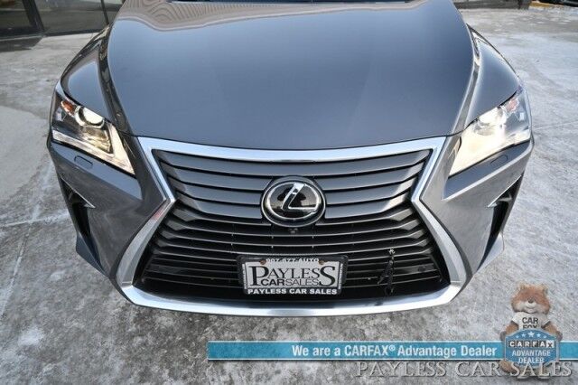 2017 Lexus RX 350 AWD / Premium & Cold Weather Pkg / Heated & Cooled Leather Seats / Heated Steering / Pano Sunroof / NAV / HUD / 360 Cam / Lane Watch & Blind Spot Alert / Block Heater / Mark Levinson Premium Audio / Low Miles Anchorage AK