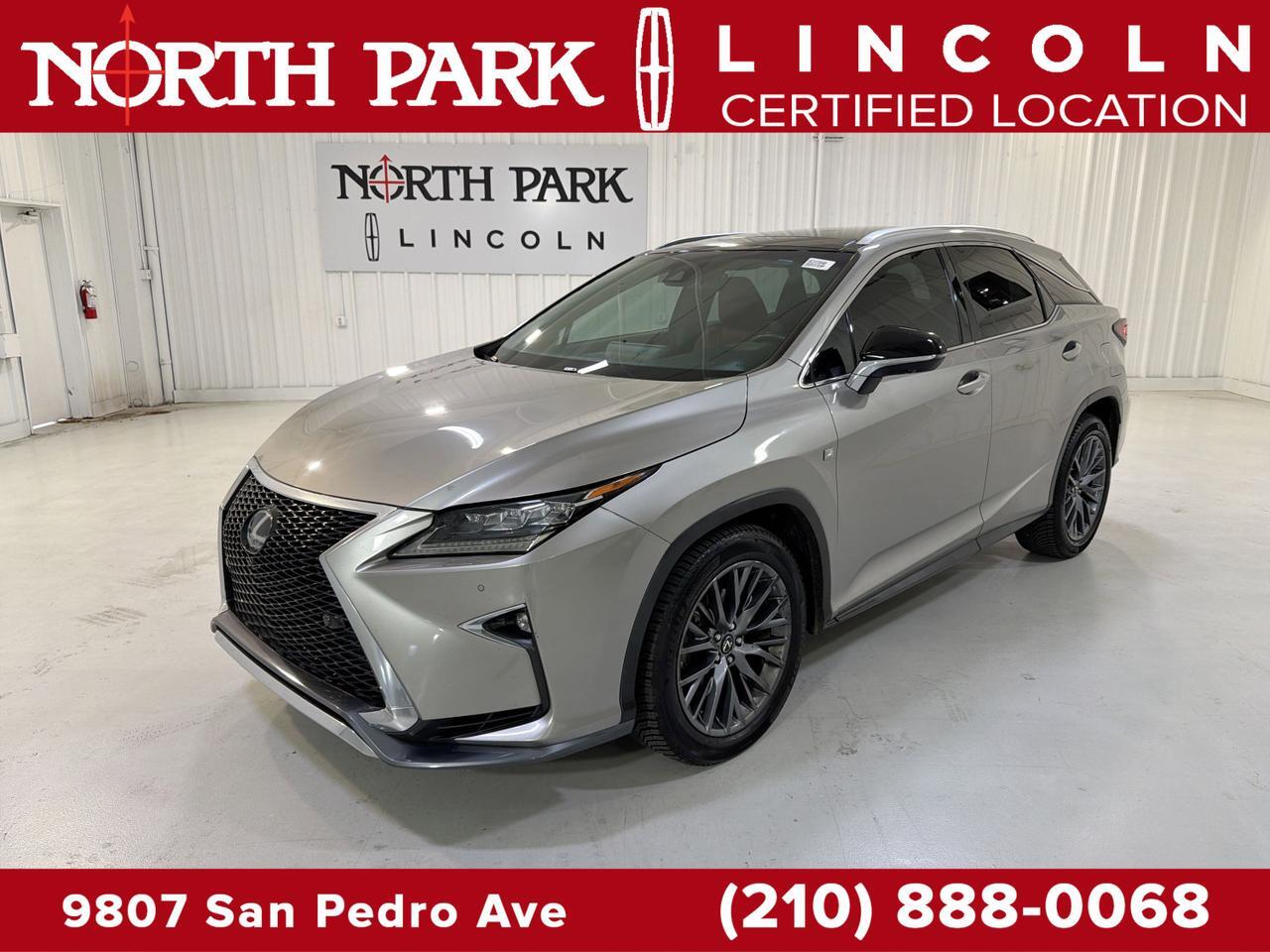 2017 Lexus RX 350 F Sport San Antonio TX