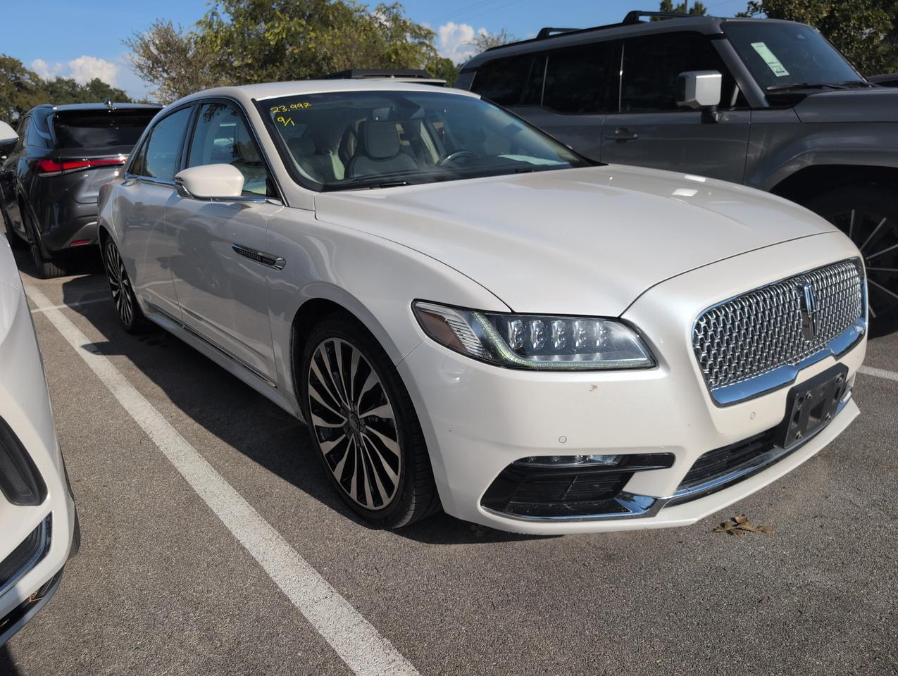 2017 Lincoln Continental Black Label