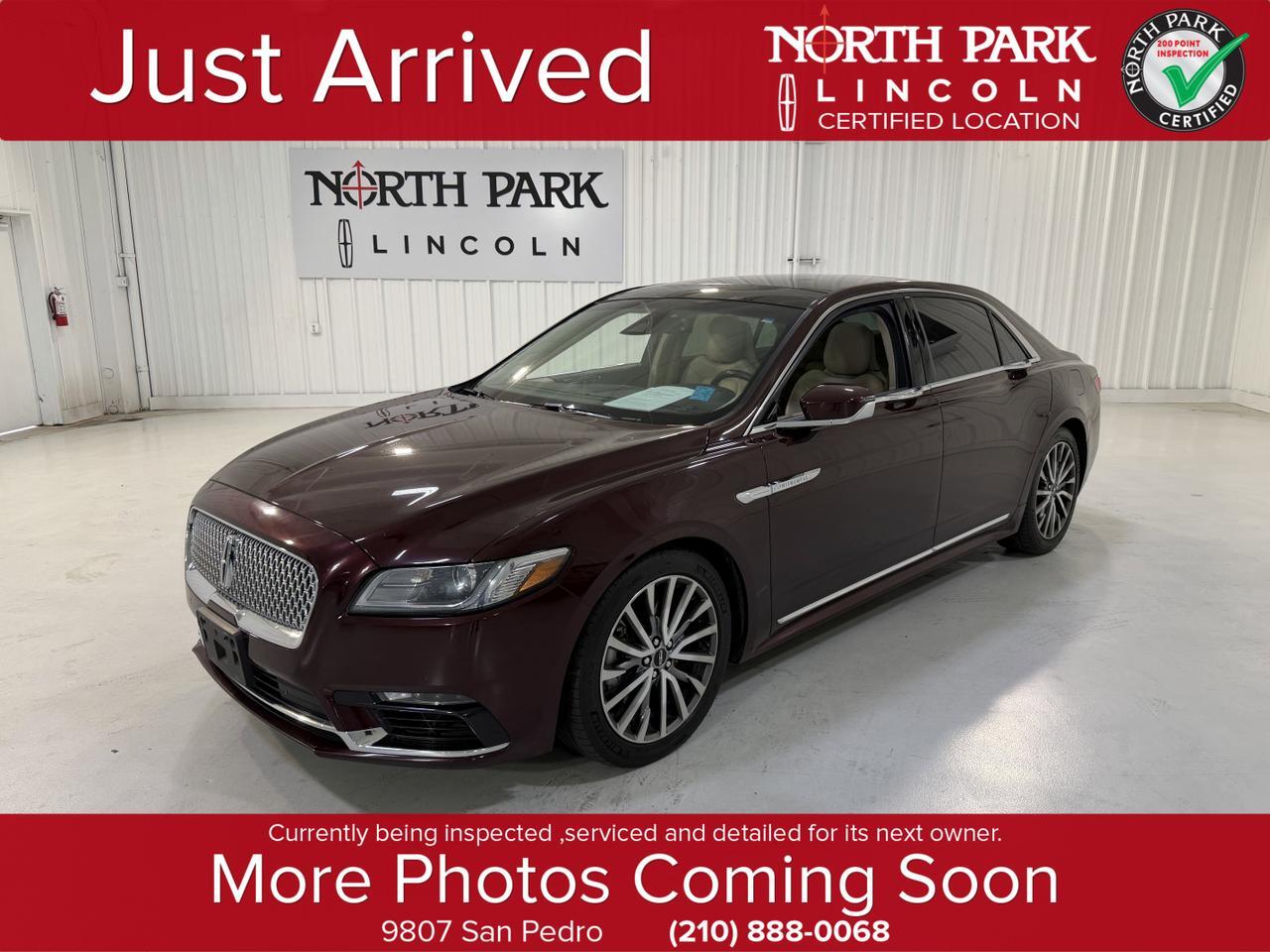 2017 Lincoln Continental