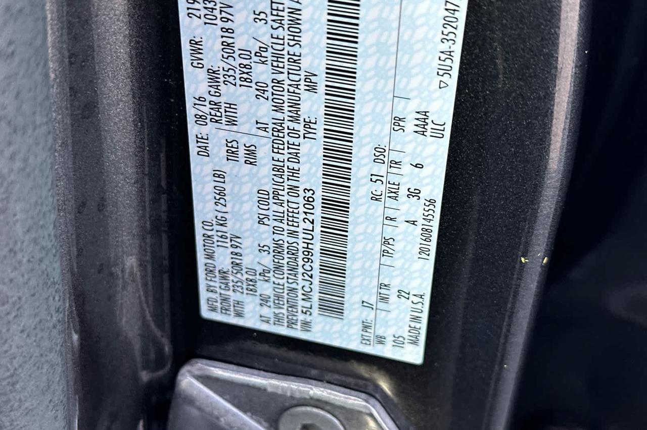 2017 Lincoln MKC Select Roseville CA