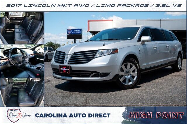 2017 Lincoln MKT AWD / Limo Package / 3.5L V6 / Navigation!