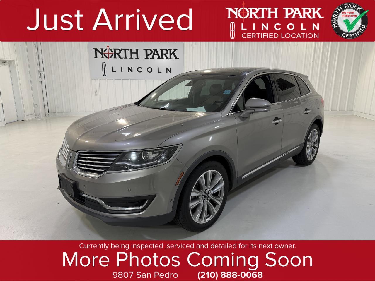 2017 Lincoln MKX Reserve San Antonio TX