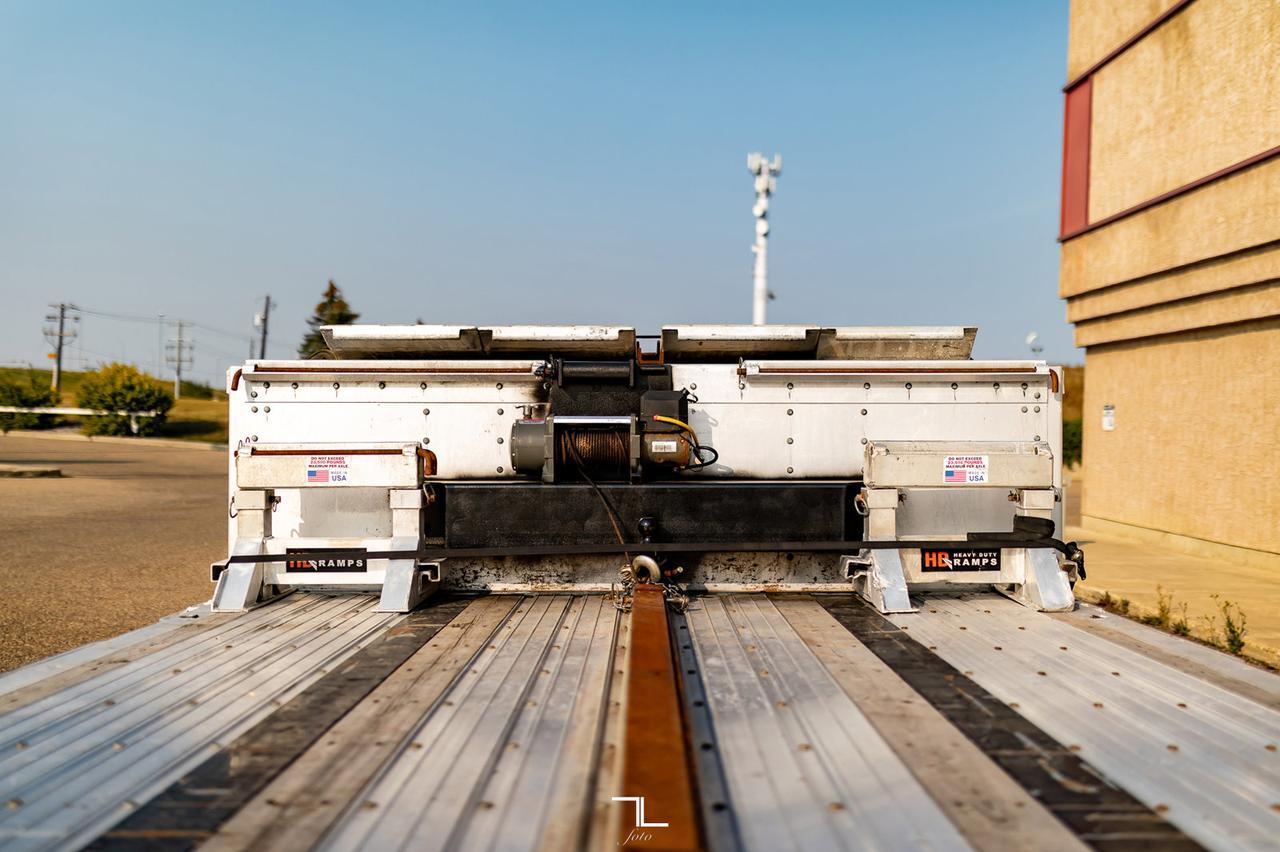 2017 Lode King 53 FT Aluminum/Steel Combo Double Step Flat Deck Trailer Red Deer AB