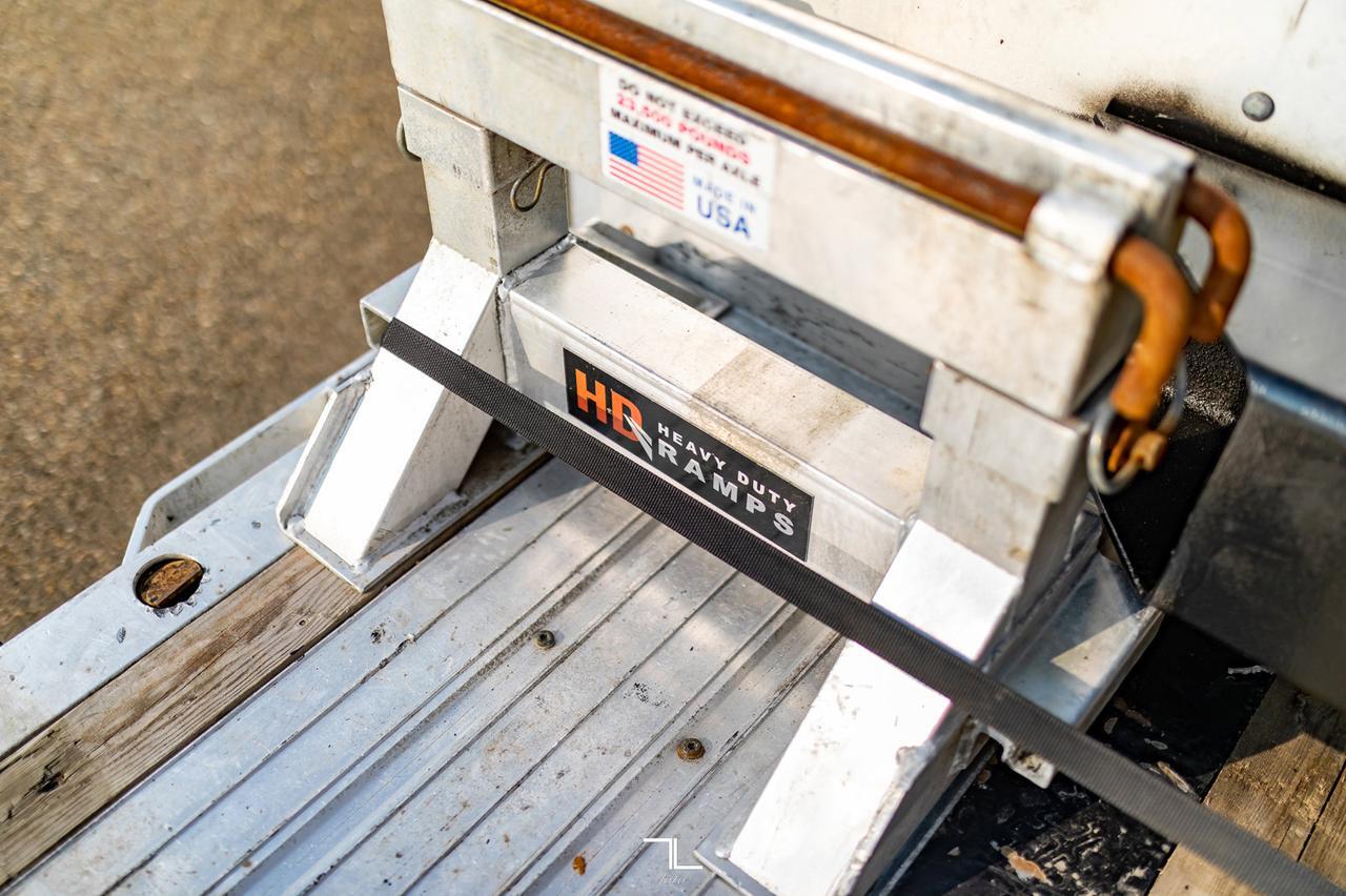 2017 Lode King 53 FT Aluminum/Steel Combo Double Step Flat Deck Trailer Red Deer AB