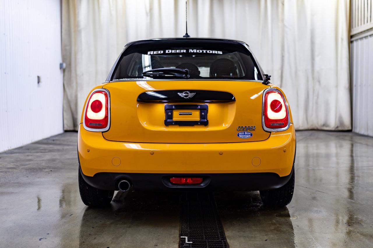 2017 MINI Cooper 5 Door Hatchback Leather Roof Nav Red Deer AB