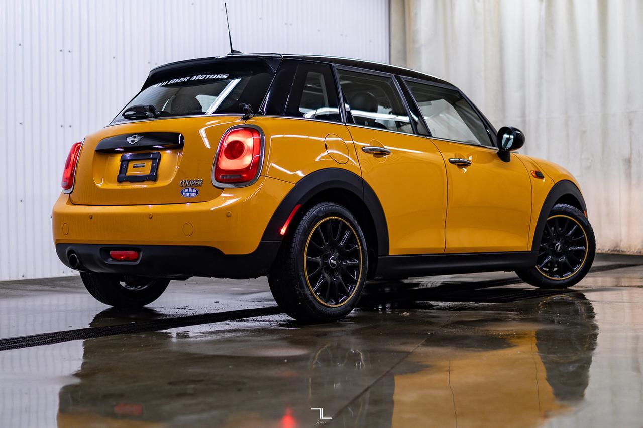 2017 MINI Cooper 5 Door Hatchback Leather Roof Nav Red Deer AB