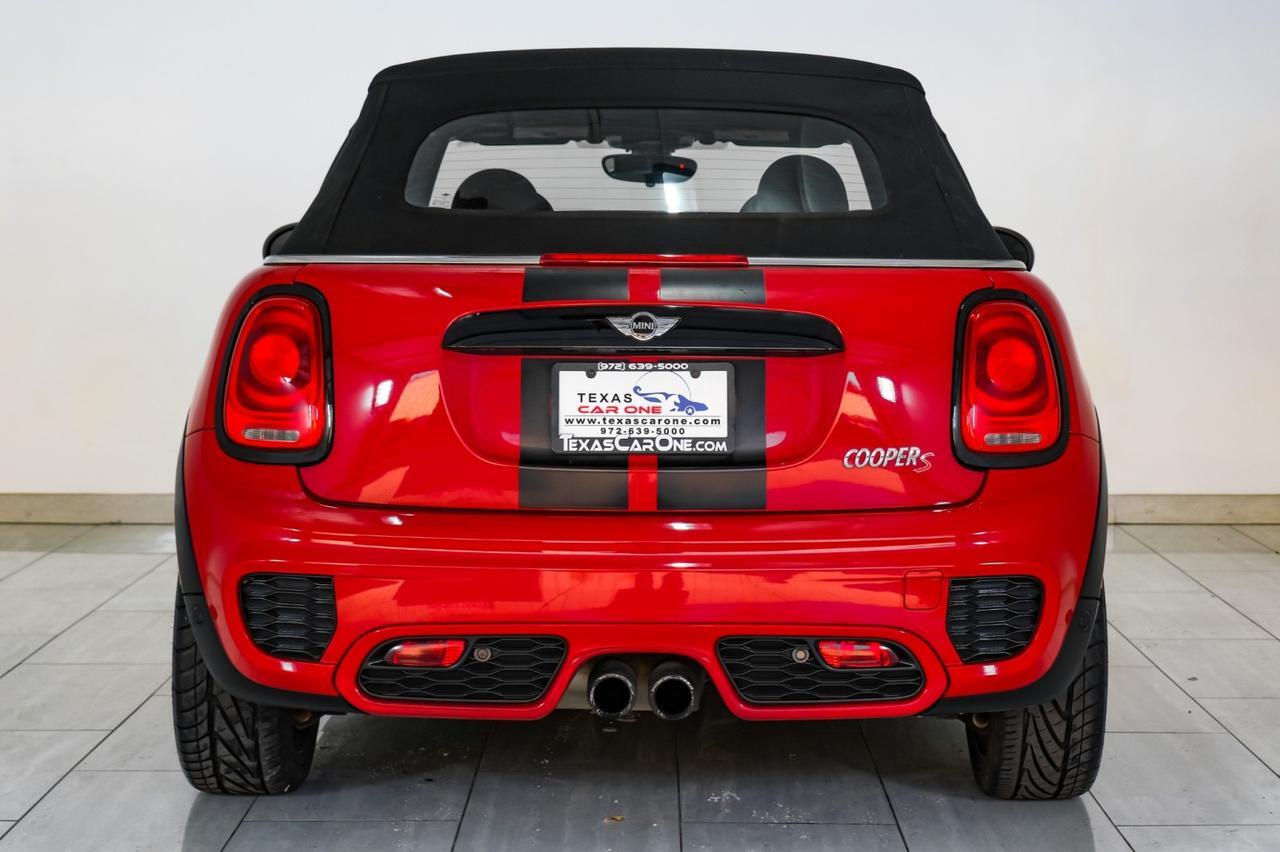 2017 MINI Cooper Convertible S AUTOMATIC JCW PKG HEADUP DISPLAY HARMAN KARDON LEATHER HEATED Carrollton TX