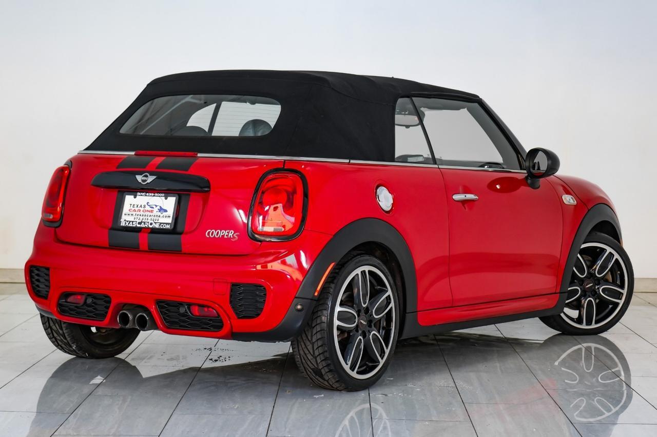2017 MINI Cooper Convertible S AUTOMATIC JCW PKG HEADUP DISPLAY HARMAN KARDON LEATHER HEATED Carrollton TX