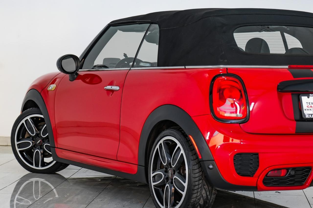 2017 MINI Cooper Convertible S AUTOMATIC JCW PKG HEADUP DISPLAY HARMAN KARDON LEATHER HEATED Carrollton TX