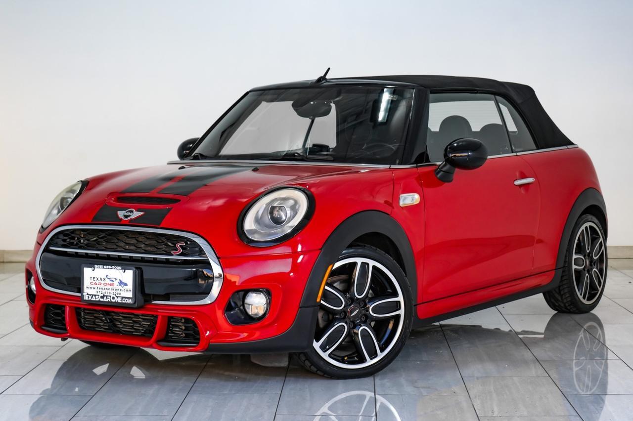 2017 MINI Cooper Convertible S AUTOMATIC JCW PKG HEADUP DISPLAY HARMAN KARDON LEATHER HEATED Carrollton TX