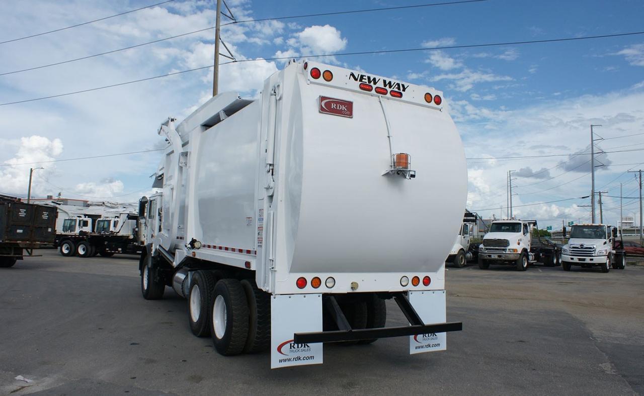 2017 Mack MRU613 40 Yard New way Front Loader Garbage Truck Tampa FL