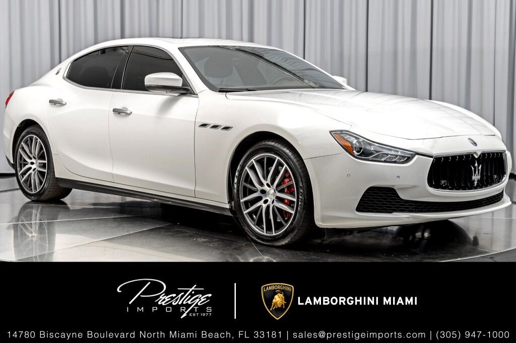 2017 Maserati Ghibli S North Miami Beach FL 2017 Maserati Ghibli S North Miami Beach FL