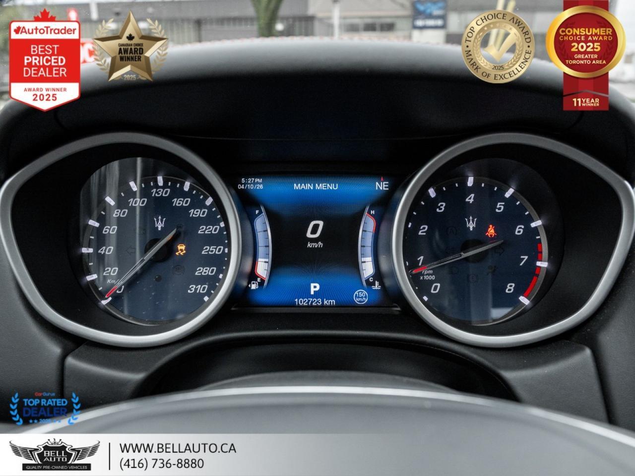 2017 Maserati Ghibli S Q4 | NAVI | B.CAM | HARMAN | SUNROOF | NOACCIDENT Toronto ON