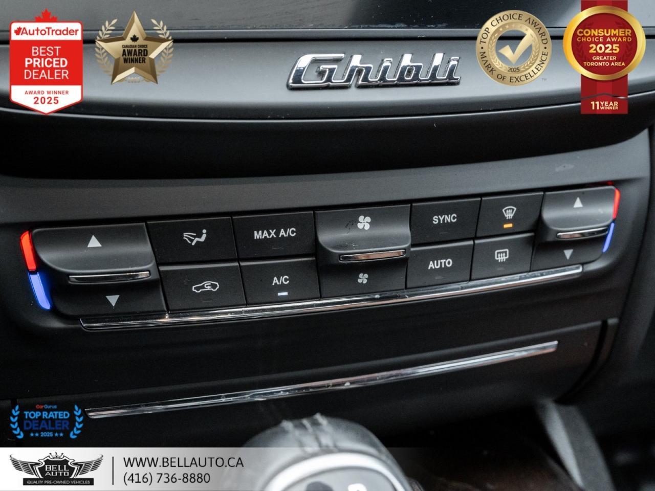 2017 Maserati Ghibli S Q4 | NAVI | B.CAM | HARMAN | SUNROOF | NOACCIDENT Toronto ON