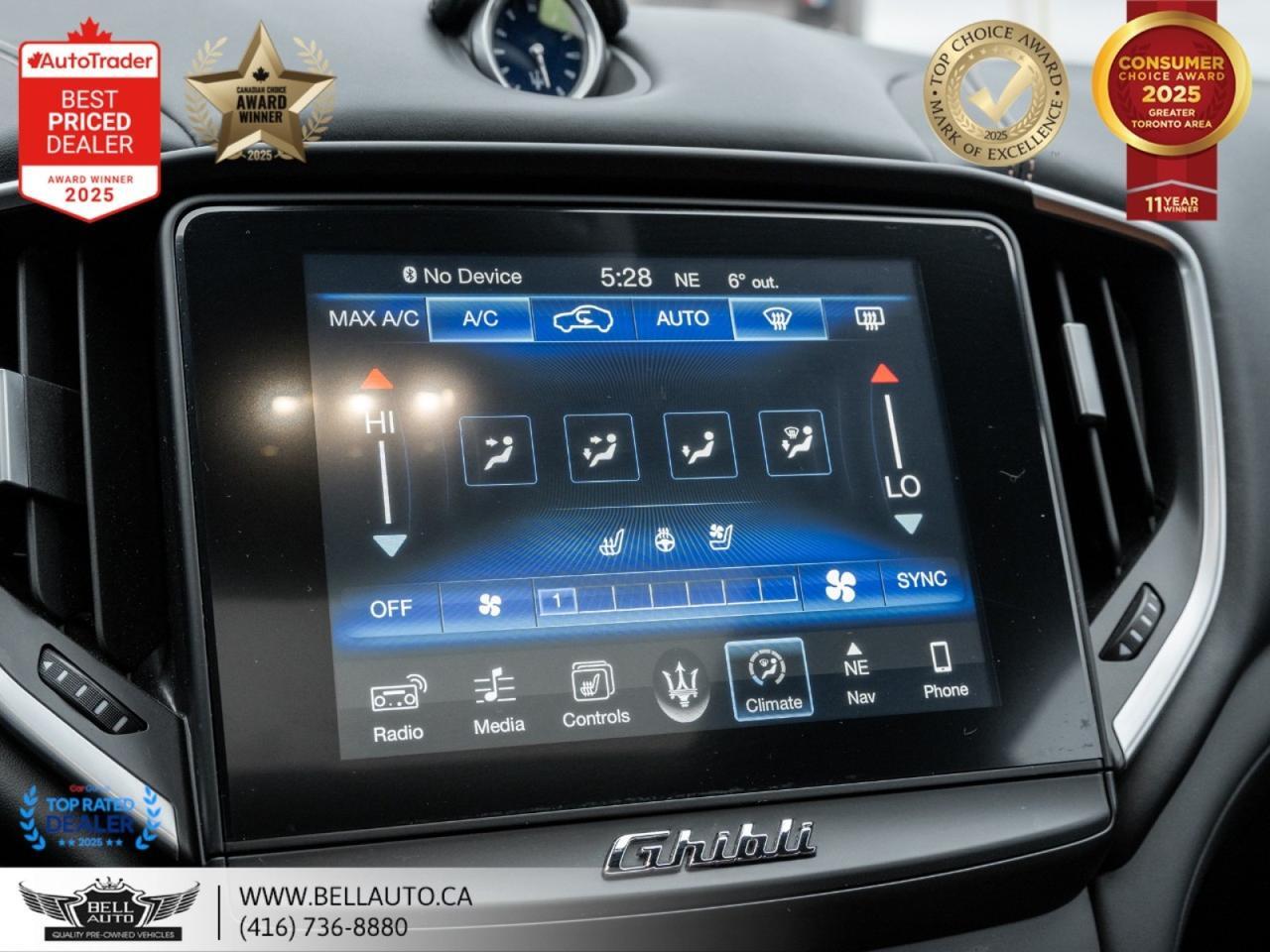 2017 Maserati Ghibli S Q4 | NAVI | B.CAM | HARMAN | SUNROOF | NOACCIDENT Toronto ON