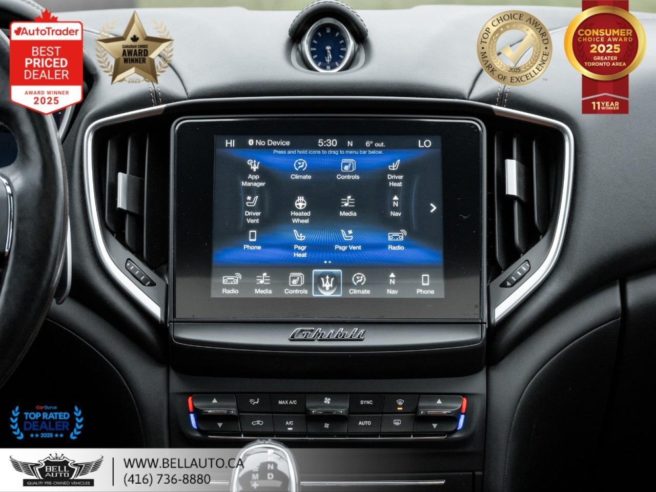 2017 Maserati Ghibli S Q4 | NAVI | B.CAM | HARMAN | SUNROOF | NOACCIDENT Toronto ON