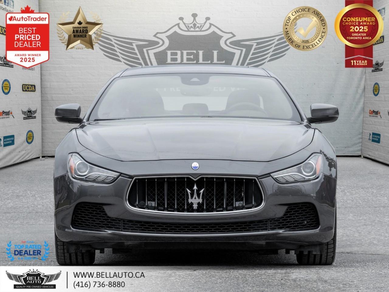 2017 Maserati Ghibli S Q4 | NAVI | B.CAM | HARMAN | SUNROOF | NOACCIDENT Toronto ON