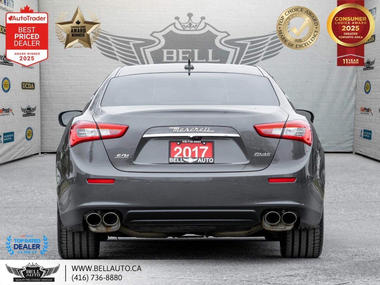 2017 Maserati Ghibli S Q4 | NAVI | B.CAM | HARMAN | SUNROOF | NOACCIDENT Toronto ON
