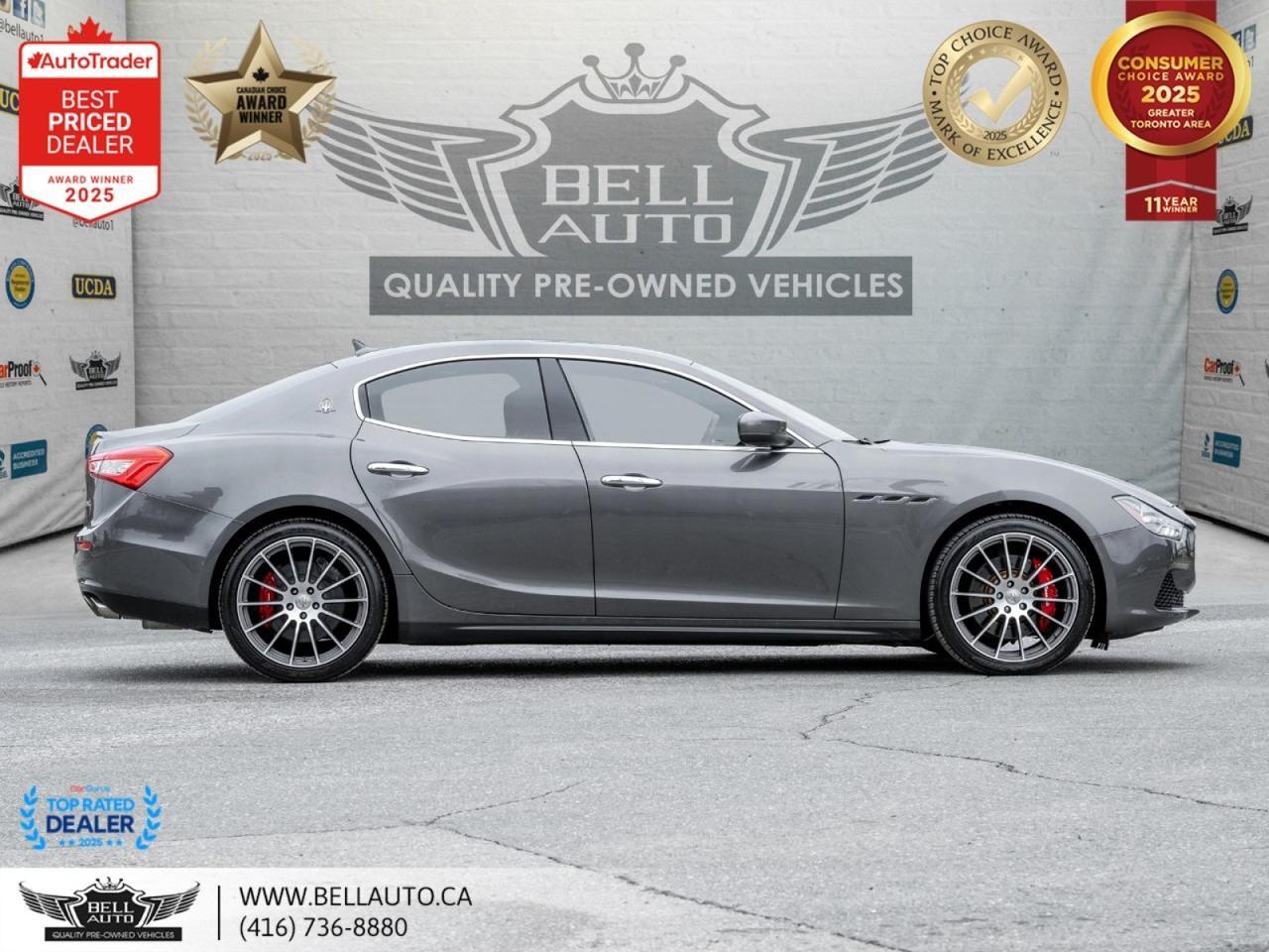 2017 Maserati Ghibli S Q4 | NAVI | B.CAM | HARMAN | SUNROOF | NOACCIDENT Toronto ON