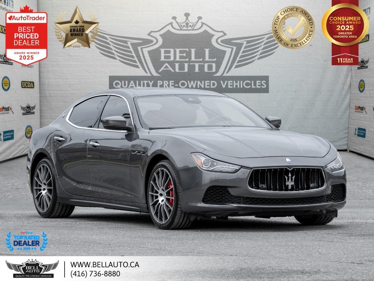 2017 Maserati Ghibli S Q4 | NAVI | B.CAM | HARMAN | SUNROOF | NOACCIDENT