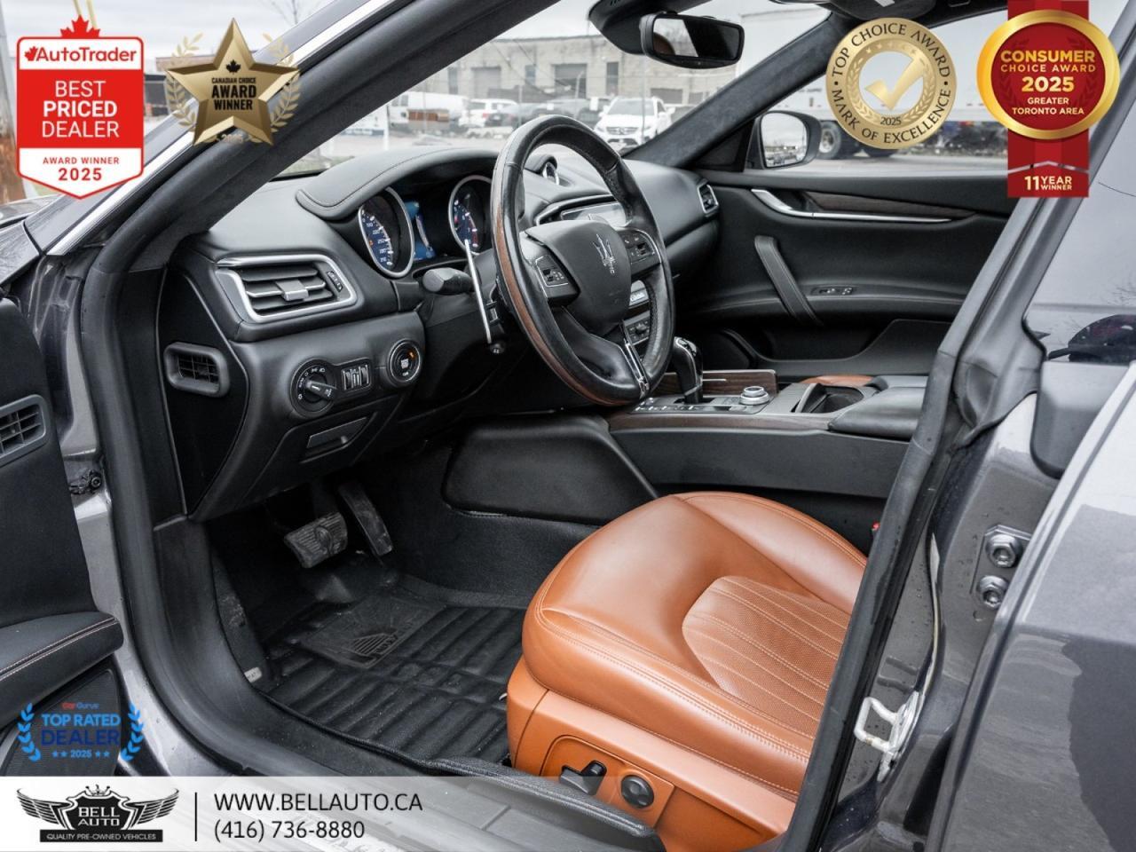 2017 Maserati Ghibli S Q4 | NAVI | B.CAM | HARMAN | SUNROOF | NOACCIDENT Toronto ON