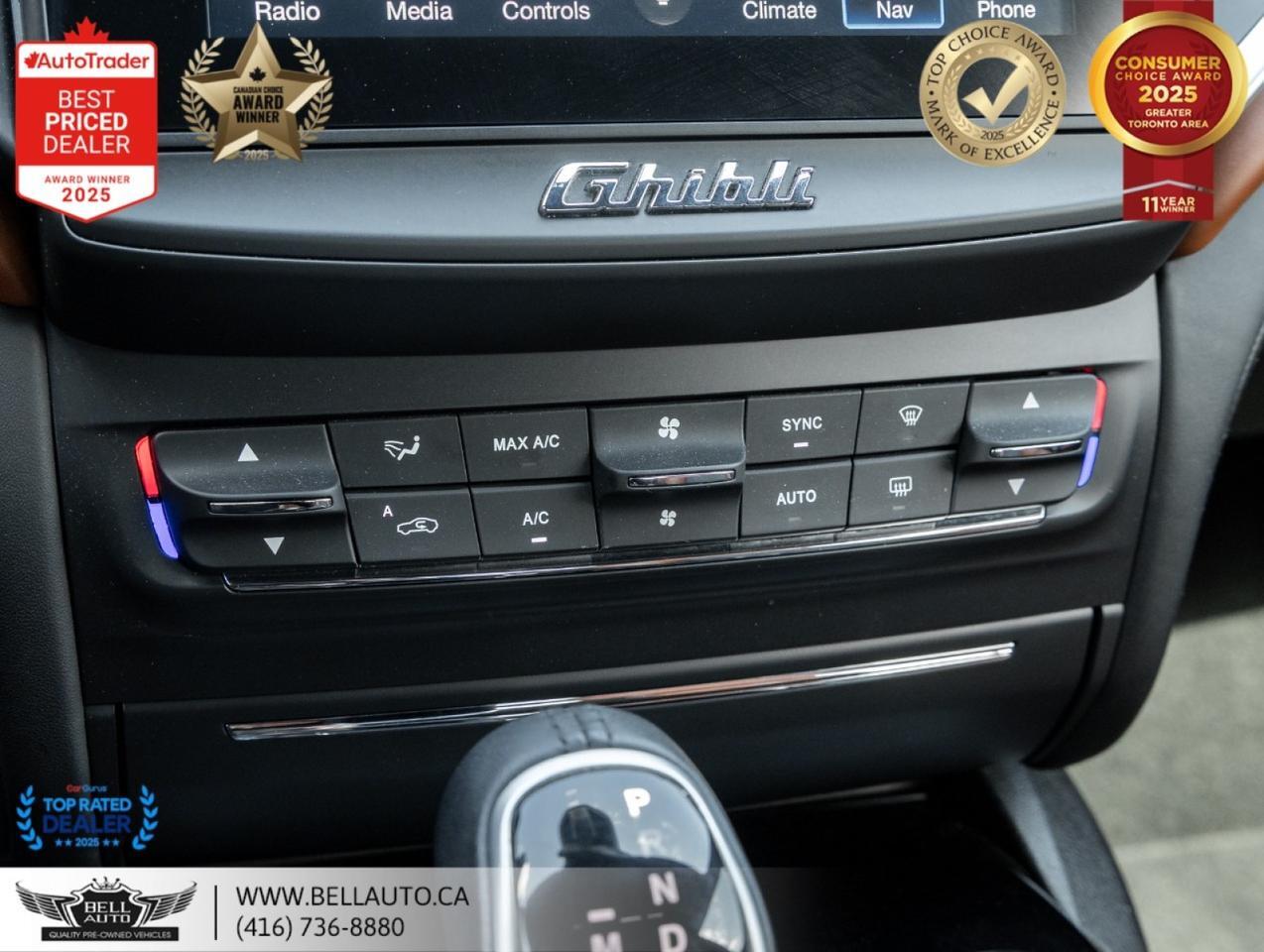 2017 Maserati Ghibli S Q4 | ZEGNA | NAVI | B.CAM | HARMAN | SUNROOF | NOACCIDENT Toronto ON