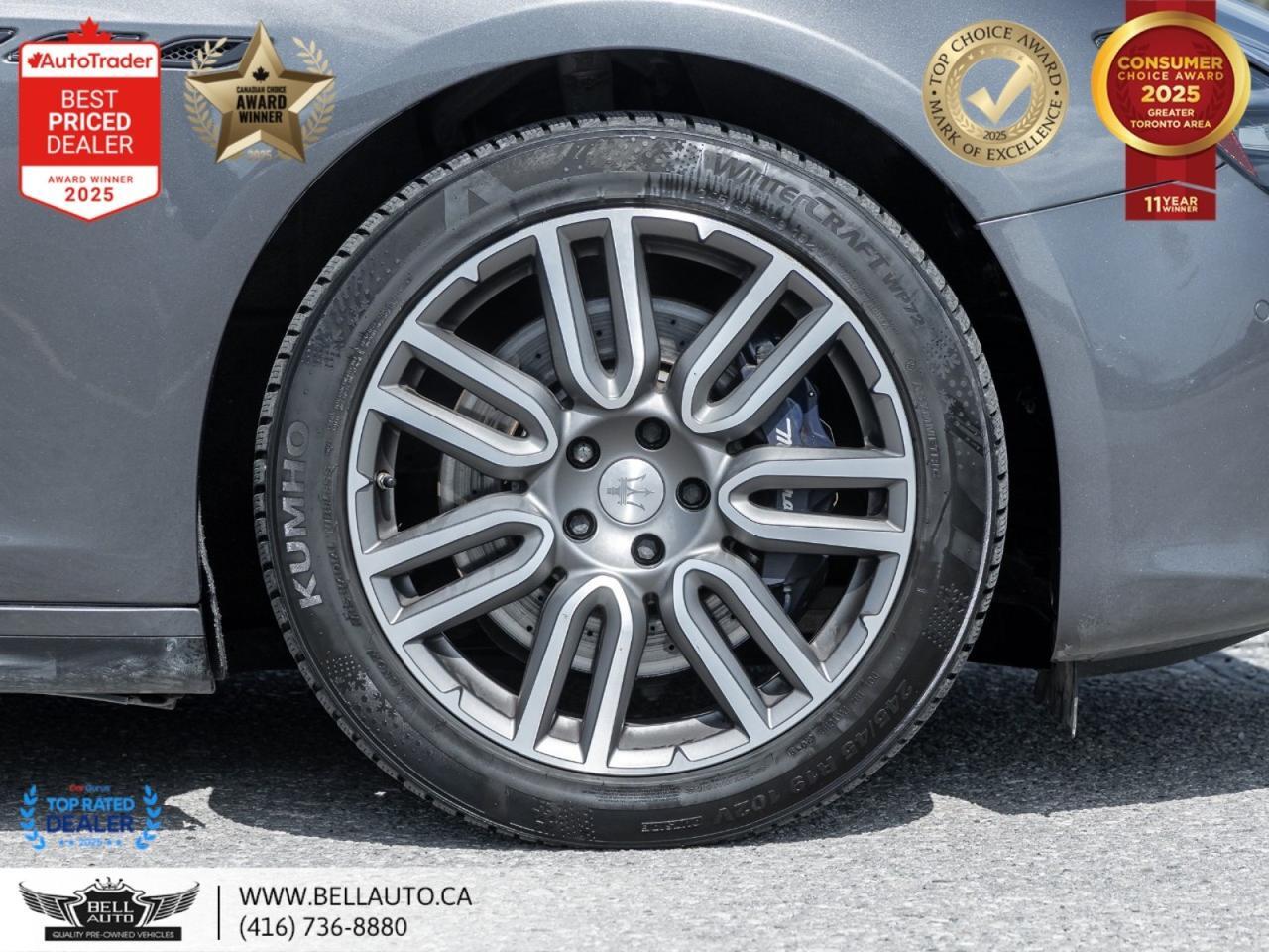 2017 Maserati Ghibli S Q4 | ZEGNA | NAVI | B.CAM | HARMAN | SUNROOF | NOACCIDENT Toronto ON