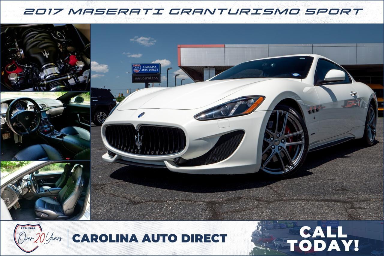 2017 Maserati GranTurismo Sport / 4.7L V8 / Heated Seats / BOSE Audio!