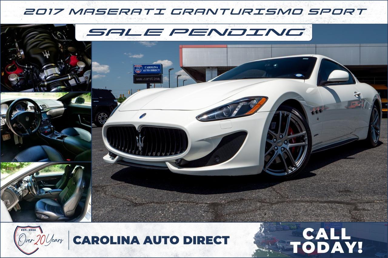 2017 Maserati GranTurismo Sport / 4.7L V8 / Heated Seats / BOSE Audio!
