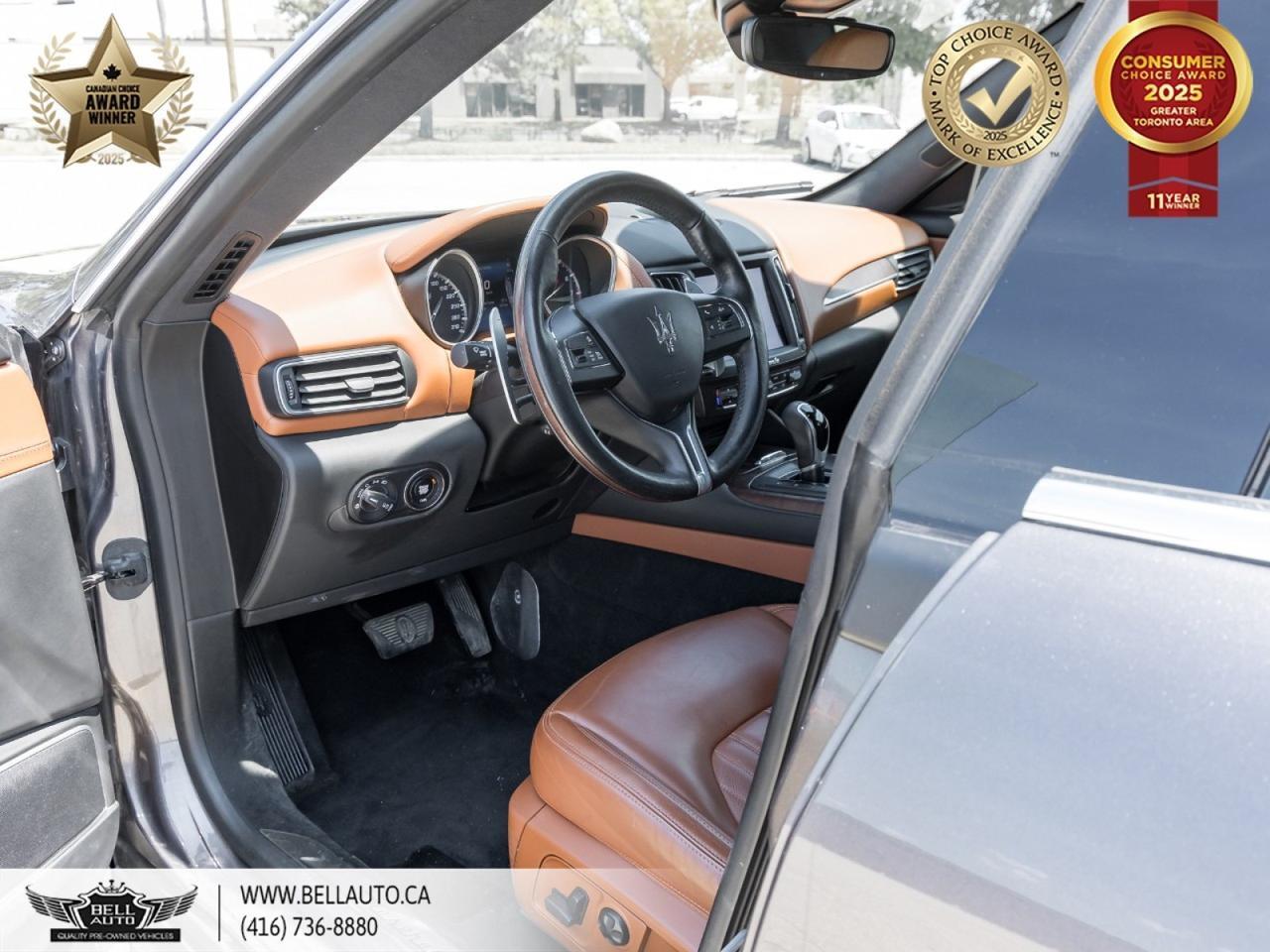 2017 Maserati Levante | 20"LEVANTE NEREO WHEELS | PANORAMIC ROOF | HARMAN KARDON | XENON HEADLIGHTS | POWER & MEMORY SEATS Toronto ON