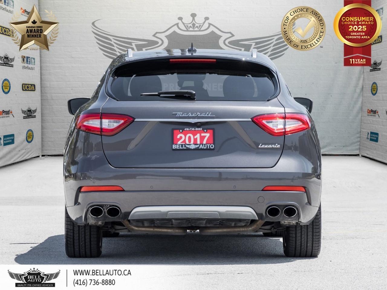 2017 Maserati Levante | 20"LEVANTE NEREO WHEELS | PANORAMIC ROOF | HARMAN KARDON | XENON HEADLIGHTS | POWER & MEMORY SEATS Toronto ON