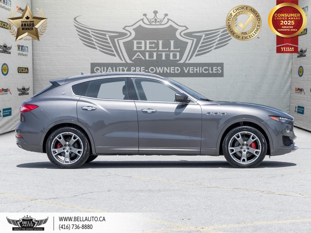 2017 Maserati Levante | 20"LEVANTE NEREO WHEELS | PANORAMIC ROOF | HARMAN KARDON | XENON HEADLIGHTS | POWER & MEMORY SEATS Toronto ON