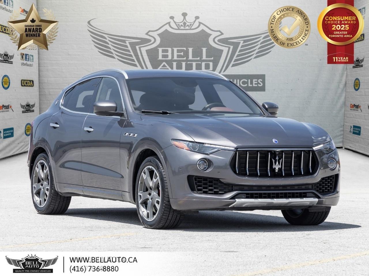 2017 Maserati Levante | 20"LEVANTE NEREO WHEELS | PANORAMIC ROOF | HARMAN KARDON | XENON HEADLIGHTS | POWER & MEMORY SEATS Toronto ON