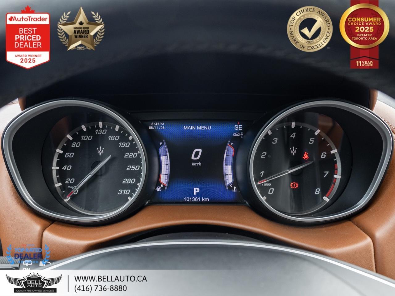 2017 Maserati Levante 3.0L LUXURY | NAVI | 360CAM | PANO | HARMAN | NOACCIDENT Toronto ON
