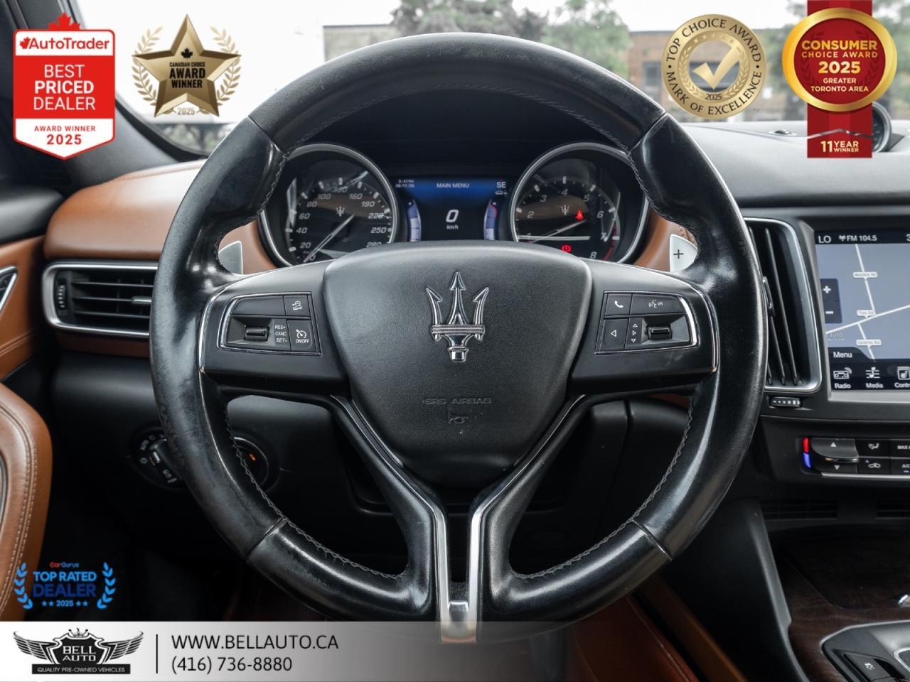 2017 Maserati Levante 3.0L LUXURY | NAVI | 360CAM | PANO | HARMAN | NOACCIDENT Toronto ON
