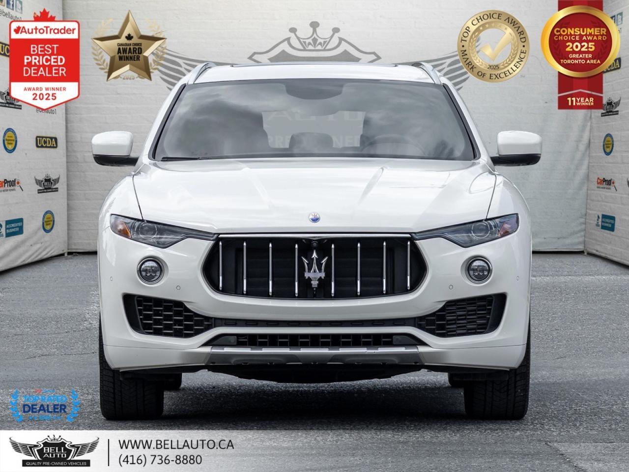 2017 Maserati Levante 3.0L PANOROOF B.CAM MMRYSEAT NOACCIDENT Toronto ON