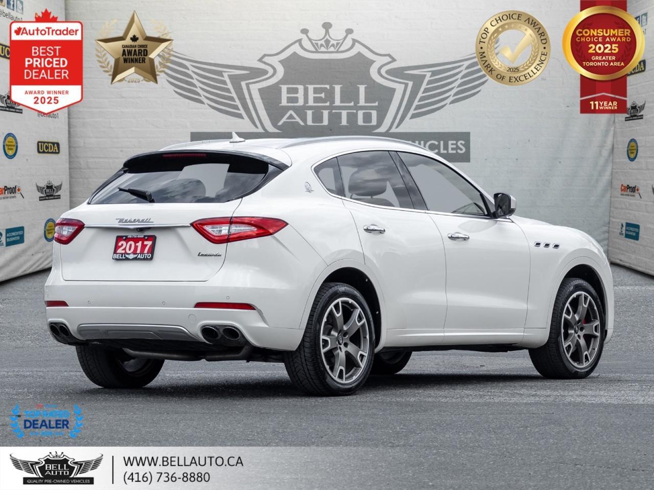 2017 Maserati Levante 3.0L PANOROOF B.CAM MMRYSEAT NOACCIDENT Toronto ON