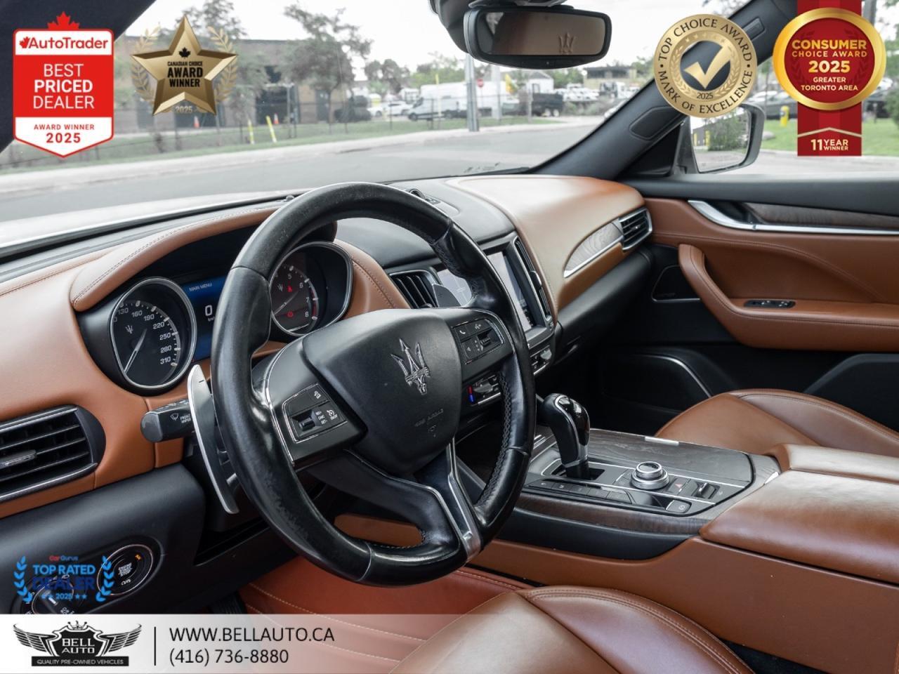 2017 Maserati Levante 3.0L PANOROOF B.CAM MMRYSEAT NOACCIDENT Toronto ON