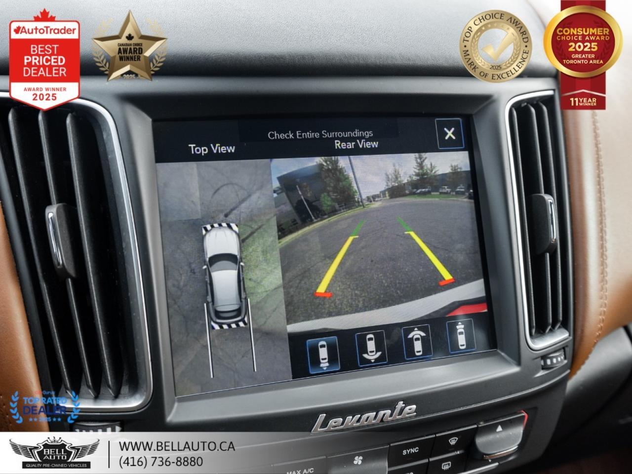 2017 Maserati Levante 3.0L PANOROOF B.CAM MMRYSEAT NOACCIDENT Toronto ON