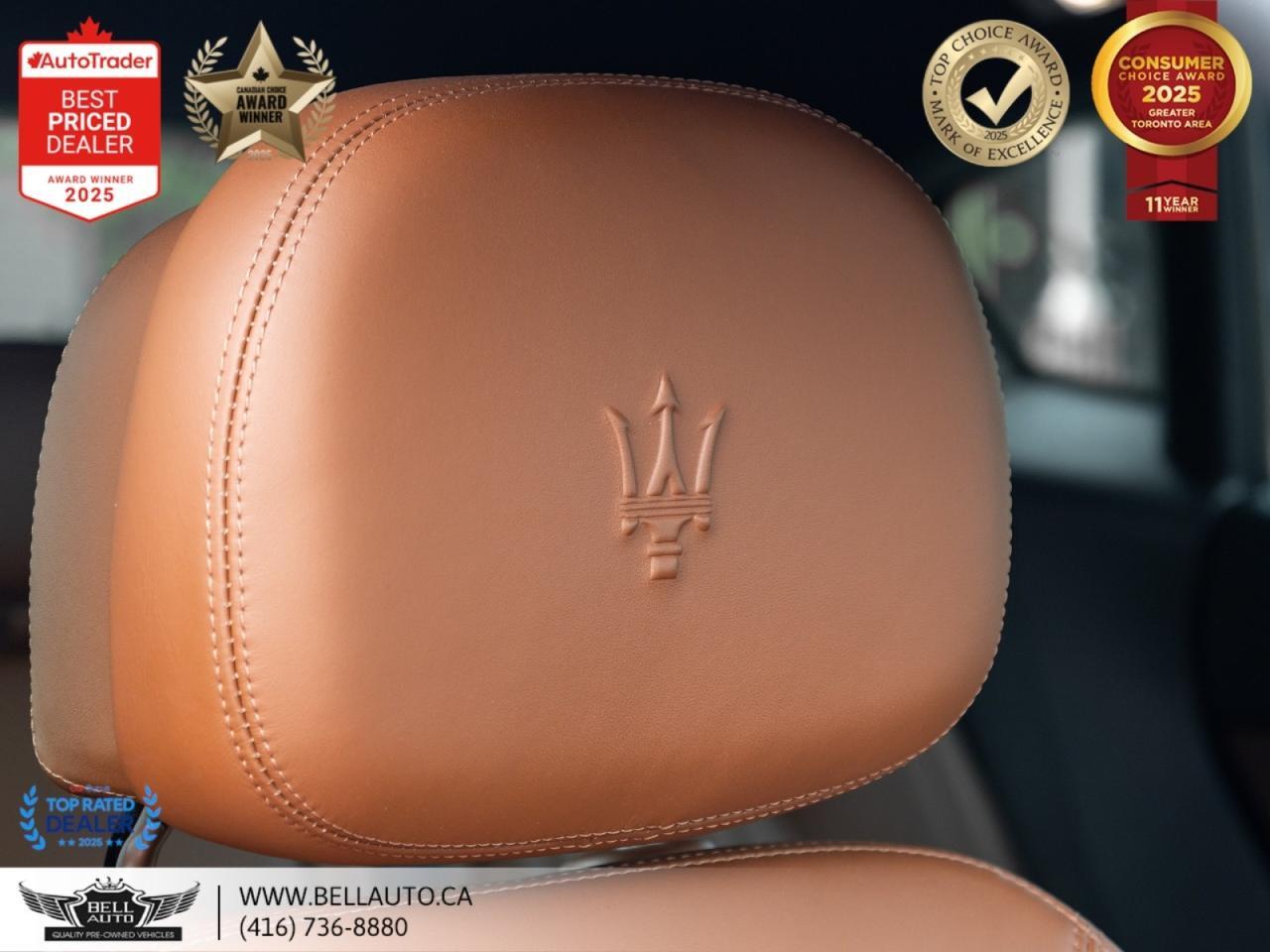 2017 Maserati Levante 3.0L PANOROOF B.CAM MMRYSEAT NOACCIDENT Toronto ON