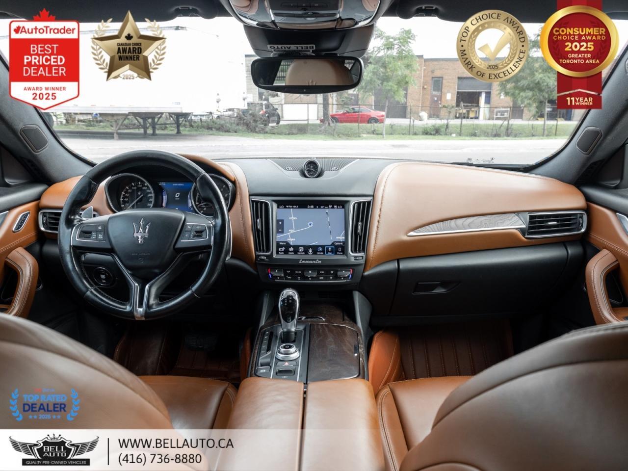 2017 Maserati Levante 3.0L PANOROOF B.CAM MMRYSEAT NOACCIDENT Toronto ON