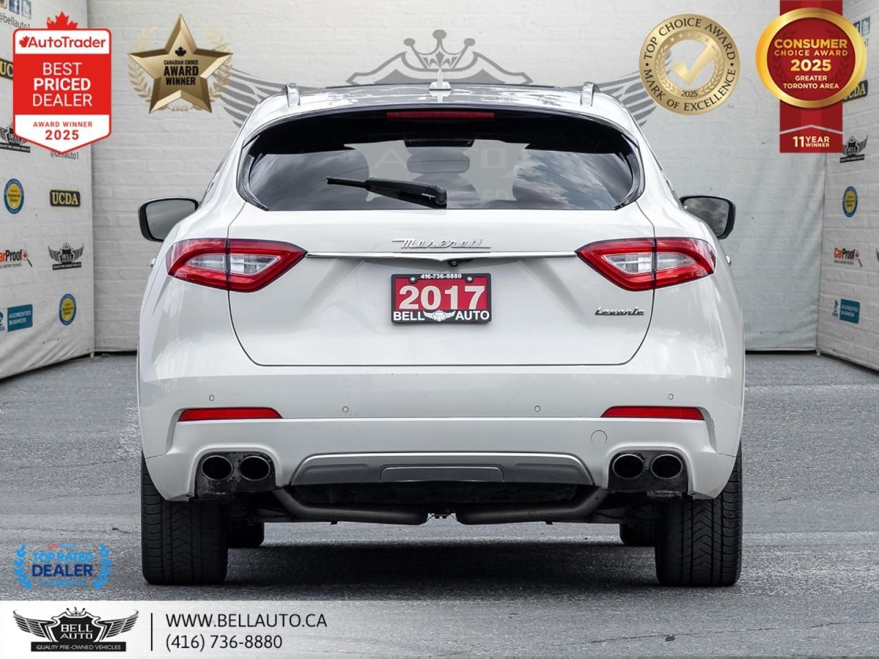 2017 Maserati Levante 3.0L PANOROOF B.CAM MMRYSEAT NOACCIDENT Toronto ON
