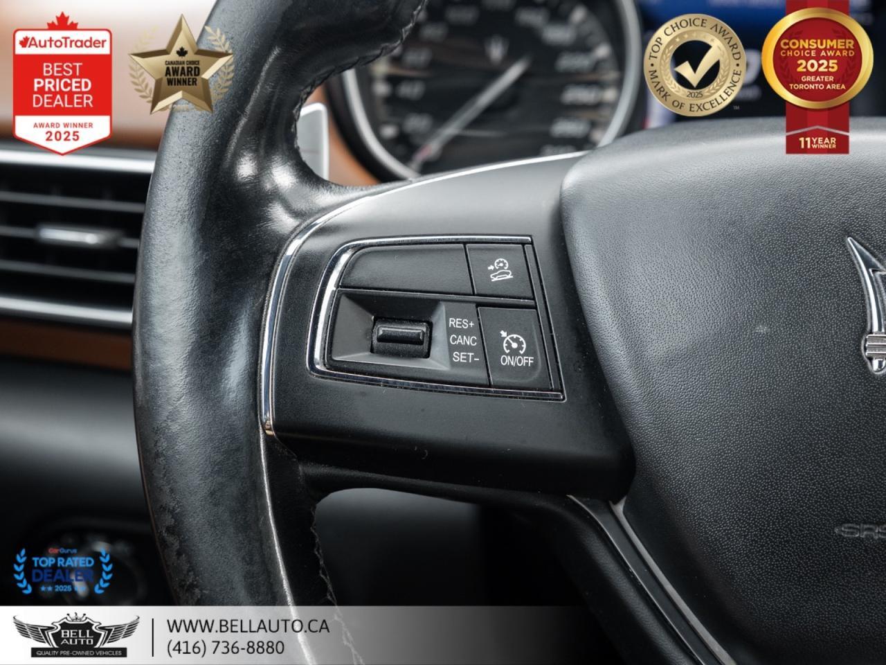 2017 Maserati Levante 3.0L PANOROOF B.CAM MMRYSEAT NOACCIDENT Toronto ON