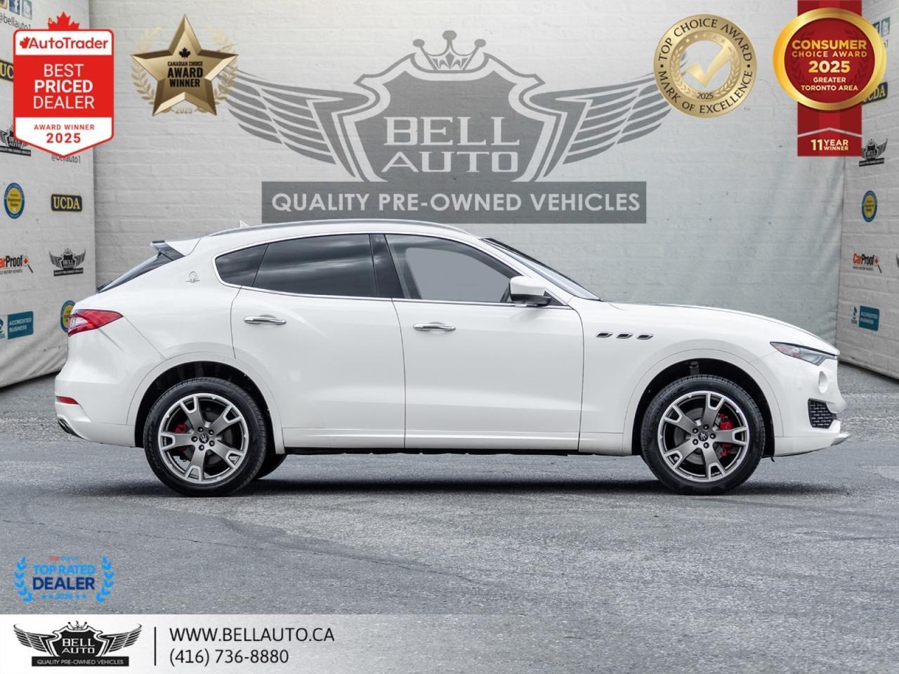 2017 Maserati Levante 3.0L PANOROOF B.CAM MMRYSEAT NOACCIDENT Toronto ON