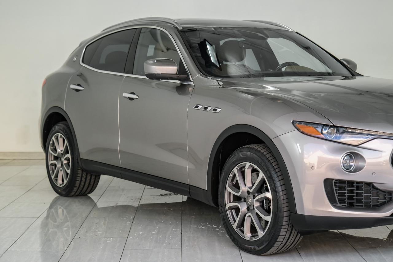 2017 Maserati Levante SQ4 AWD BLIND SPOT ASSIST NAVIGATION PANORAMA LEATHER REAR CAMERA KEYLESS START Carrollton TX